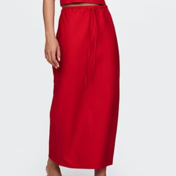 Gap linen-blend Midi Skirt - Picture 1 of 3